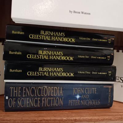 MESSIER AND OVERLOOKED OBJECTS, BURNHAMS CELESTIAL HANDBOOKS PLUS MORE