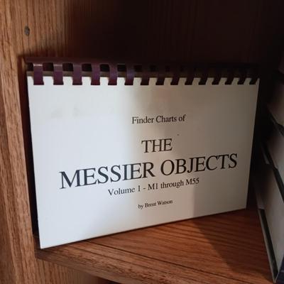 MESSIER AND OVERLOOKED OBJECTS, BURNHAMS CELESTIAL HANDBOOKS PLUS MORE