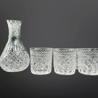 Stuart Crystal Carafe with 6 Tumblers