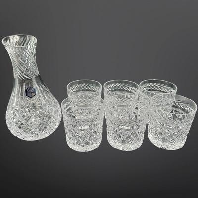 Stuart Crystal Carafe with 6 Tumblers