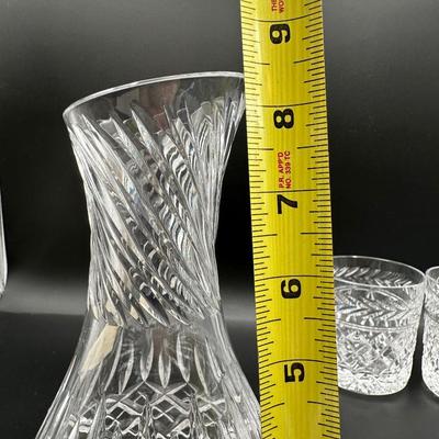 Stuart Crystal Carafe with 6 Tumblers