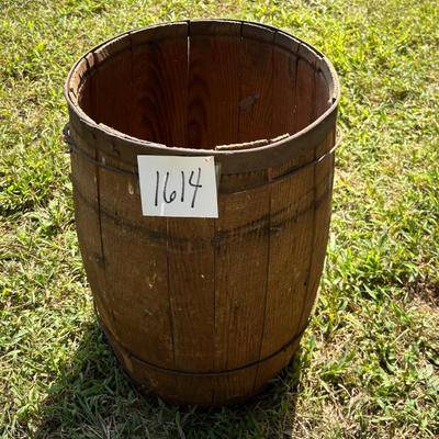 Vintage Wooden Keg