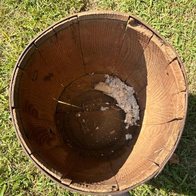 Vintage Wooden Keg