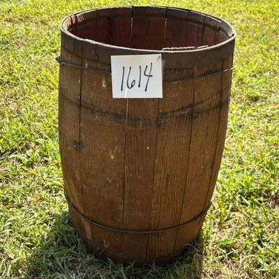 Vintage Wooden Keg