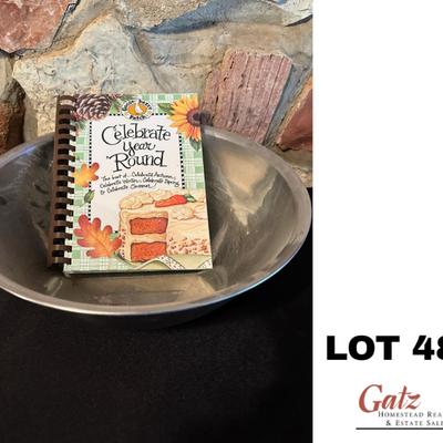 Mixing Bowl & Cook Book