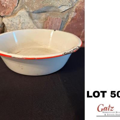 Metal Wash Bowl