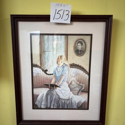 Girl Reading Book Picture