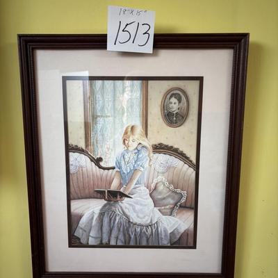 Girl Reading Book Picture
