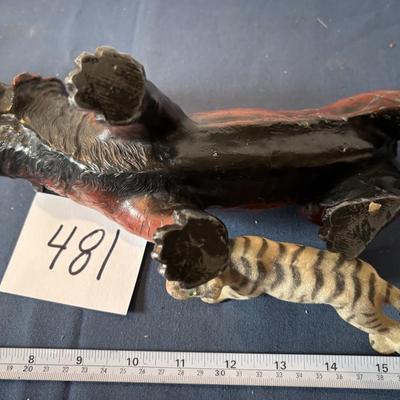 Cast Iron Tiger without a Tail