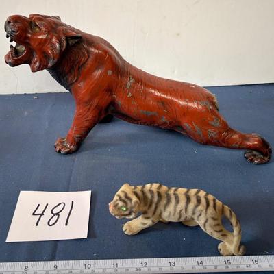 Cast Iron Tiger without a Tail