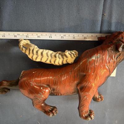 Cast Iron Tiger without a Tail