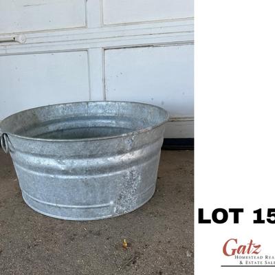 Large Wash Tub