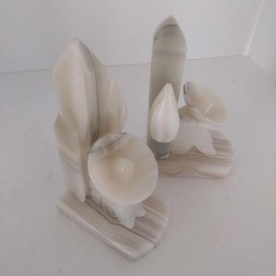Onyx Siesta Book Ends