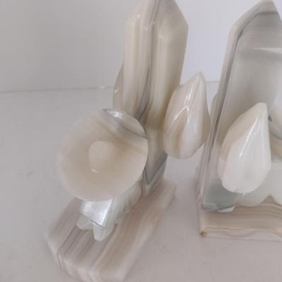 Onyx Siesta Book Ends