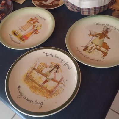 Nice Assortment of Home Decor includes Delft Blue, Royal Daulton, Norman Rockwell and Holly Hobbie