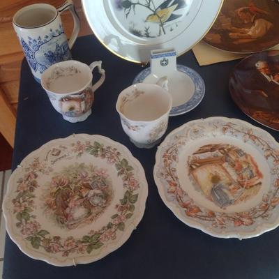 Nice Assortment of Home Decor includes Delft Blue, Royal Daulton, Norman Rockwell and Holly Hobbie