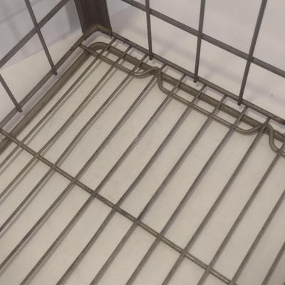 Arcadia Dairy Metal Milk Bottle Crate