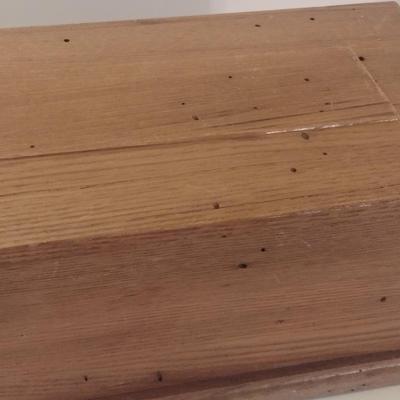 Hand Crafted Wormy Chestnut Storage Box