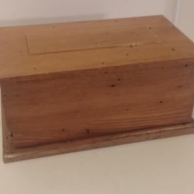 Hand Crafted Wormy Chestnut Storage Box