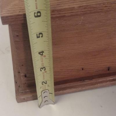 Hand Crafted Wormy Chestnut Storage Box