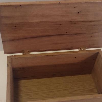 Hand Crafted Wormy Chestnut Storage Box