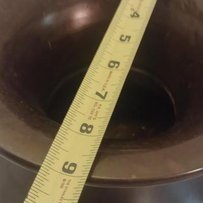 Large Vintage Brass Spittoon