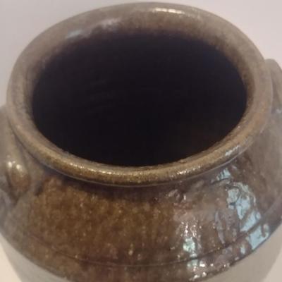 Vintage Alkaline Glaze #3 Hand Turned Pottery Jug