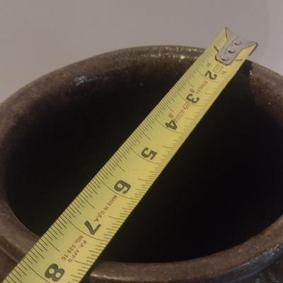 Vintage Alkaline Glaze #3 Hand Turned Pottery Jug
