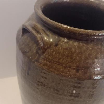 Vintage Alkaline Glaze #3 Hand Turned Pottery Jug
