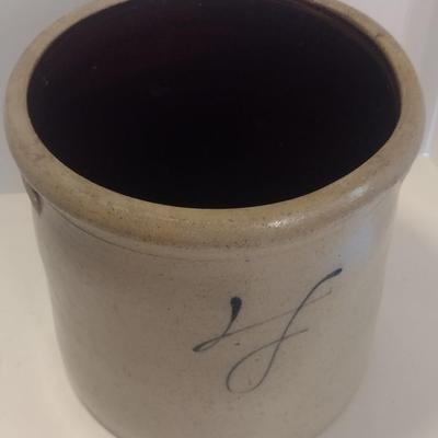 Vintage Salt Glaze #4 Crock