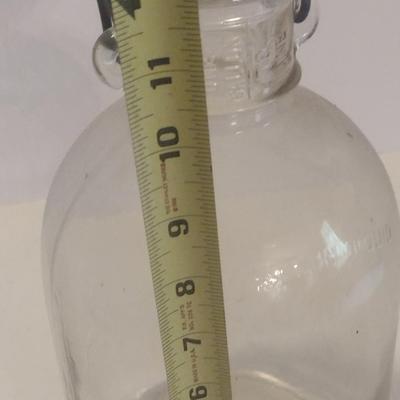 Vintage Glass Dairy Bottle