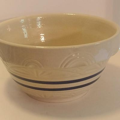 Vintage Robinson Ransbottom Ironstone 30L Mixing Bowl