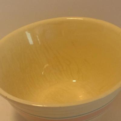 Vintage McCoy Ovenware USA Ironstone Mixing Bowl