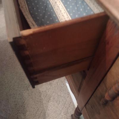 Antique Walnut Sideboard (No Contents)