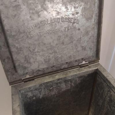 Vintage Metal Dairy Bottle Porch Box