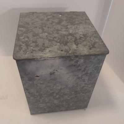 Vintage Metal Dairy Bottle Porch Box