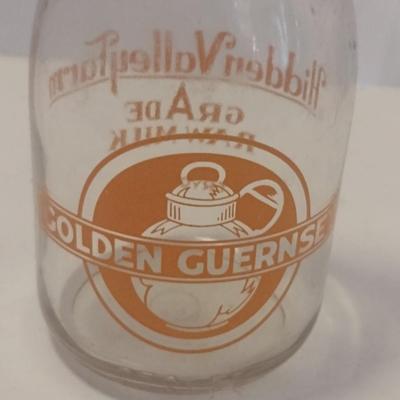 Vintage Hidden Valley Farms Milk Bottle Tryon, NC