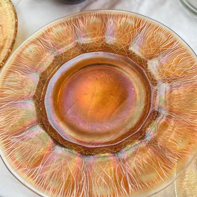 Sheffield Silver plate mirror display plate, Chinese Tureen