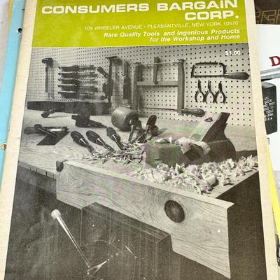 3 large boxes full of Industrial tool catalogs