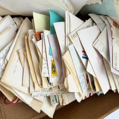 Sleeved stamps sets and individual Vintage greeting cards all occasions