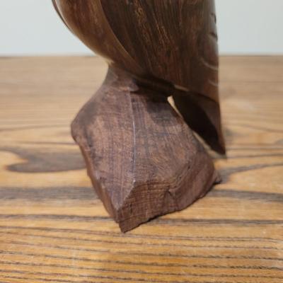 Carved Wooden Sculptures and Faux Plants (UGB3-EL)