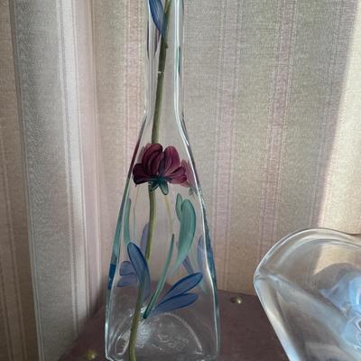 Painted case and more clear glass