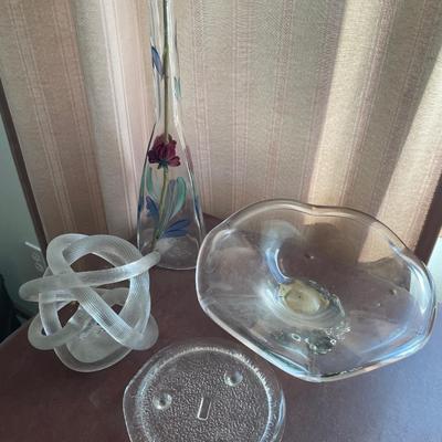 Painted case and more clear glass