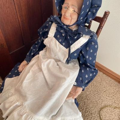 Granny in a rocking chair