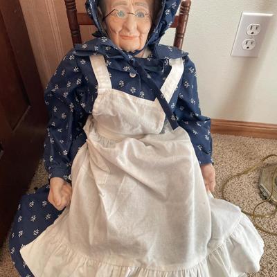 Granny in a rocking chair