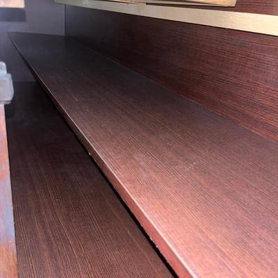 Chinoiserie Wood Credenza with Brass Hardware (UGB1-EL)