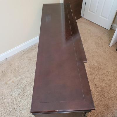 Chinoiserie Wood Credenza with Brass Hardware (UGB1-EL)