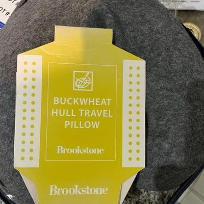 Pendleton 100% Wool Blanket and Buckwheat Neck Pillow (B1)