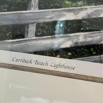 Currituck Beach Lighthouse Print #422/1250 (B1)