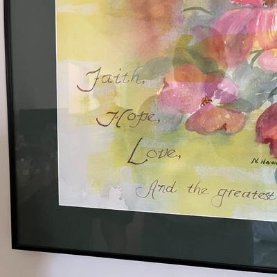 Hand Painted Water Color (B1)